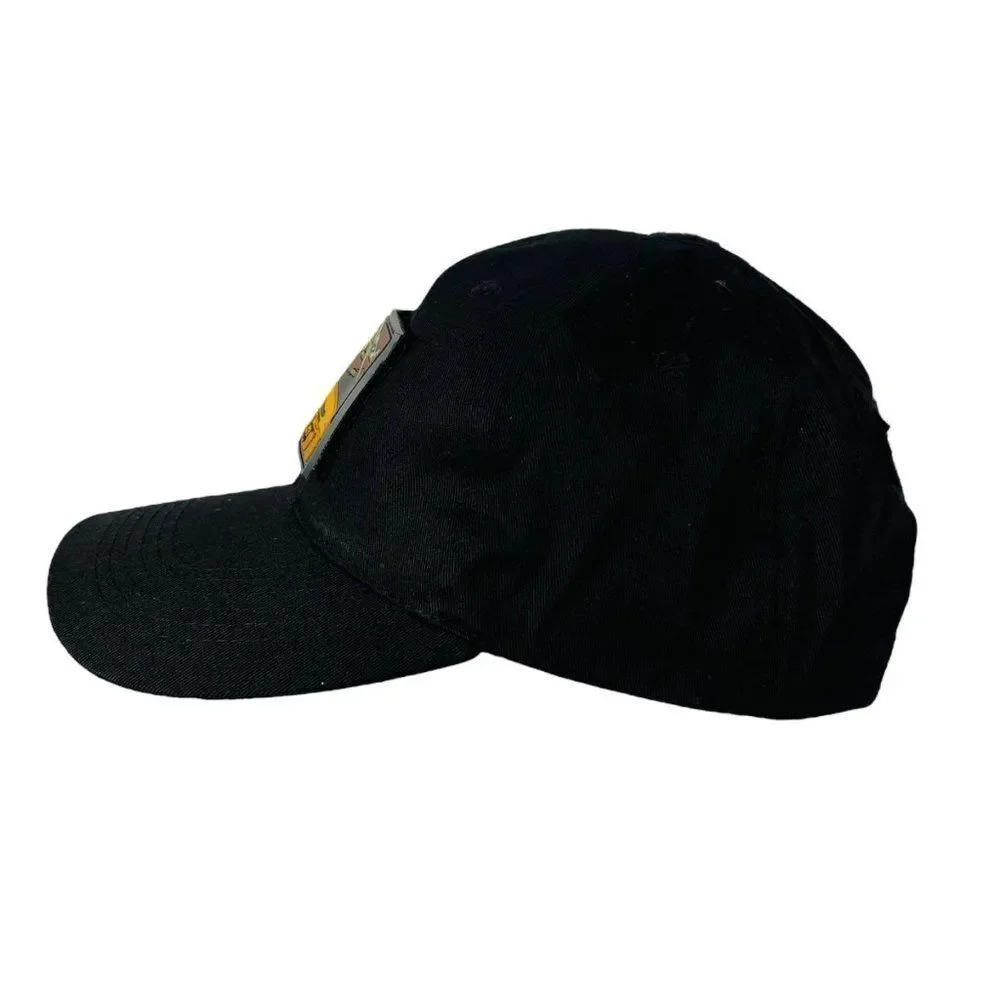IV8888 Military Patch Hat Tank / Plane Plaine‎ Black / Multicolor Adjustable